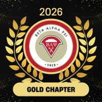 Beta Alpha Psi 2026 Gold Chapter award